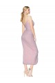 Cheap Short Knee Length Chiffon Wrap Cocktail Prom Dress / Homecoming Dress with Straps