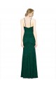 Cheap High Illusion Halter Neck Long Lace Prom Dress