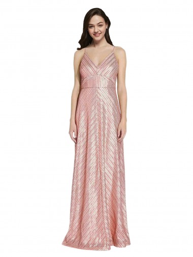 Cheap High Neck Low Back Sparkling Sequin Prom Dress
