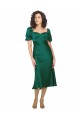Cheap Ruched Sleeve Silky Satin Prom Dress