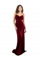 Cheap Cowl Neck Long Criss Cross Open Back Silky Satin Prom Dress