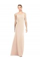 Cheap V-Spaghetti Strap Open Back Bateau Neck Trumpet Prom Dress