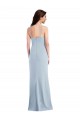 Cheap Flattering Trumpet Maxi Crepe Prom Dress with Front Slit
