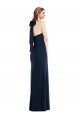Cheap High Neck Open Back Long Maxi Prom Dress