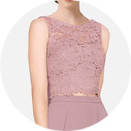 Cheap Illusion Neck Prom Dresses