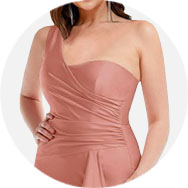 Cheap One Shoulder Prom Dresses